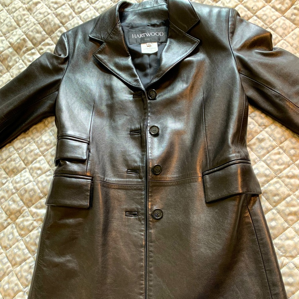 Parisien leather jacket